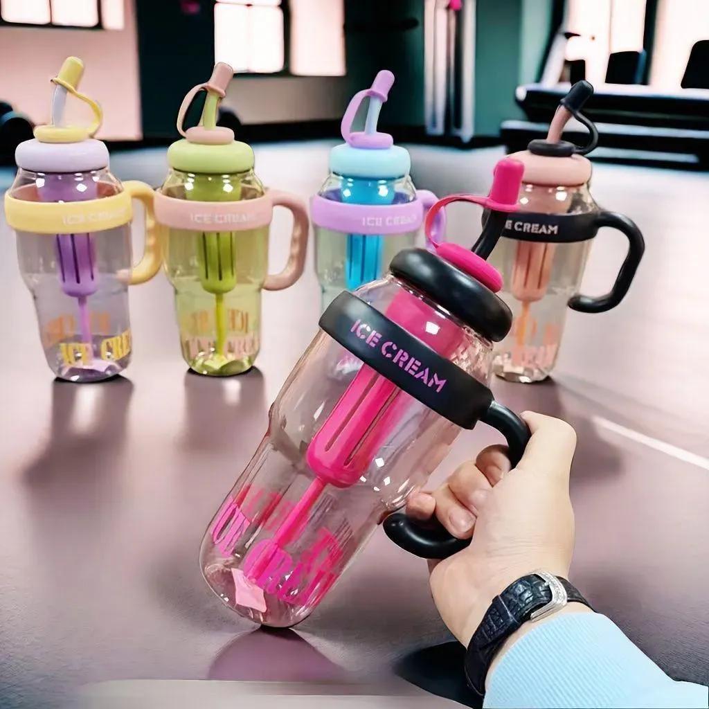 Transparent Gym Water Bottle | 1 Pc Leak-Proof Hydration Bottle - Image 4