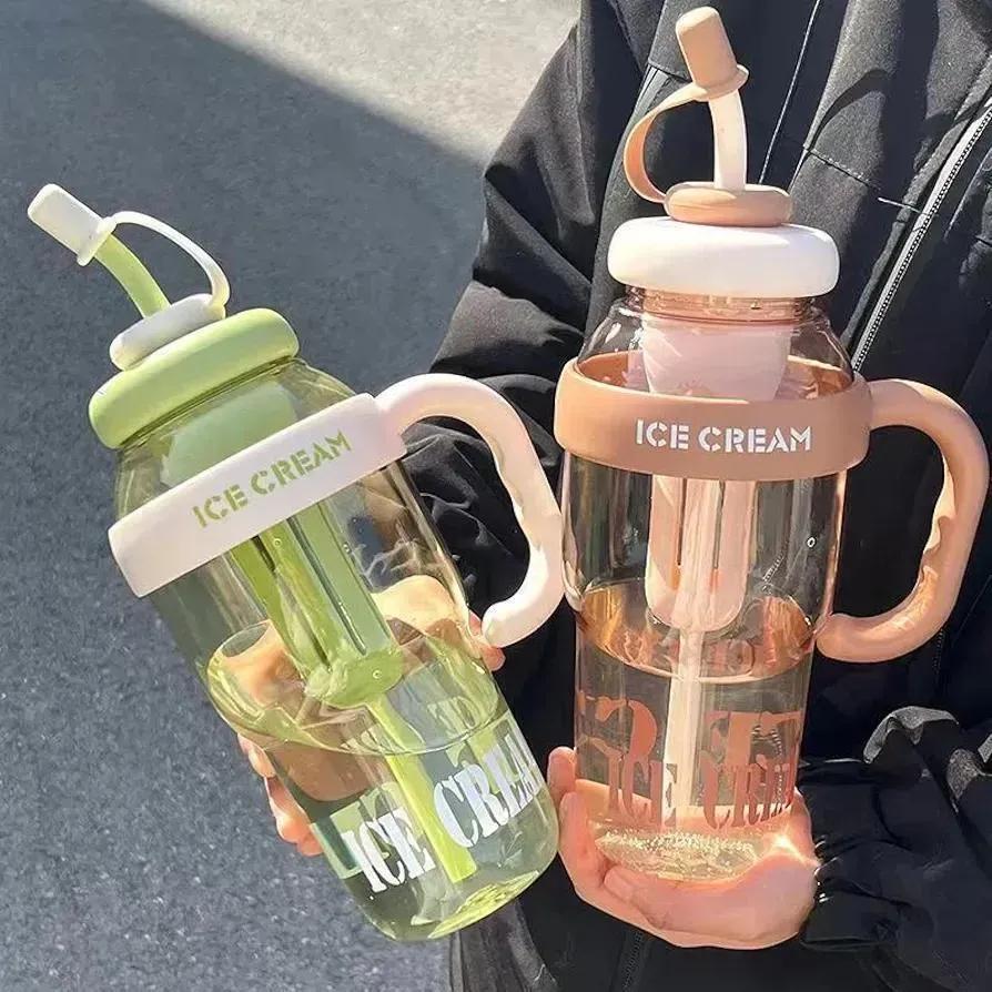 Transparent Gym Water Bottle | 1 Pc Leak-Proof Hydration Bottle - Image 3