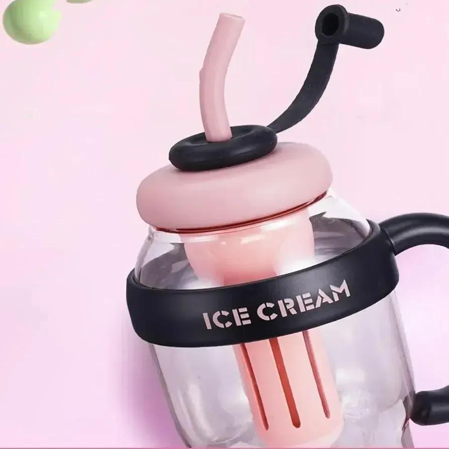 Transparent Gym Water Bottle | 1 Pc Leak-Proof Hydration Bottle - Image 2
