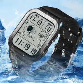 Waterproof Digital LED Sport Watch for Men & Boys