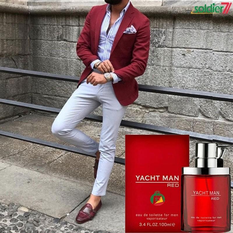 Yacht Man Red Perfume | 100ml Men's Long Lasting - Image 2