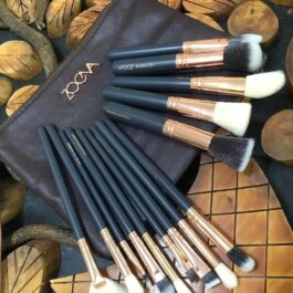 Zoeva 15pc Makeup Brushes Set with Leather Pouch